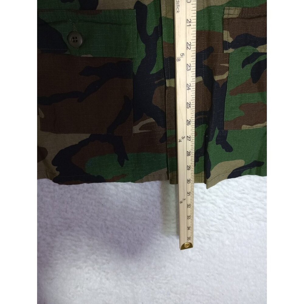 US Army Hot Weather BDU Woodland Pattern Utility WOMEN'S MATERNITY SZ 8R Jacket - Picture 7 of 12